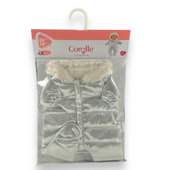 Corolle Pilote Bunting 14 Inch Eskimo Snowsuit Winter Outfit NEW - Picture 1 of 5